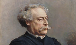 portrait of Alexandre Dumas the son